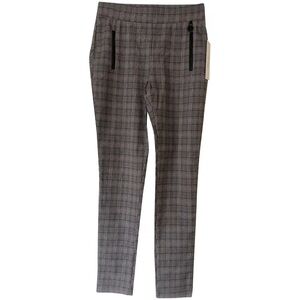 Calvin Klein Collection Gray Plaid Dress Pants